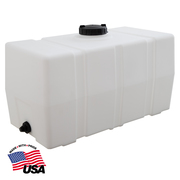 Buyers Products 50 Gallon Square Storage Tank - 38x19x22 Inch 82123919